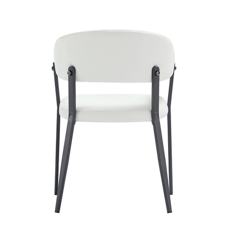 Belle Dining Chair in White (set of 4) by Manhattan Comfort at Eve Furniture