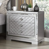 Belleterre Silver 5-Piece Queen Bedroom Set by Furniture of America at Eve Furniture
