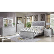 Belleterre Silver 5-Piece Queen Bedroom Set by Furniture of America at Eve Furniture