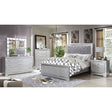 Belleterre Silver 4-Piece Queen Bedroom Set by Furniture of America at Eve Furniture