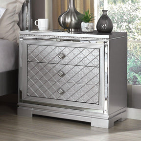 Belleterre Silver Night Stand by Furniture of America at Eve Furniture