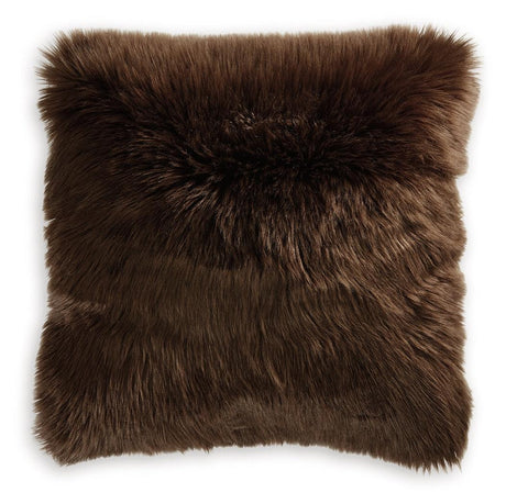 Bellethrone Brown Pillow by Ashley at Eve Furniture
