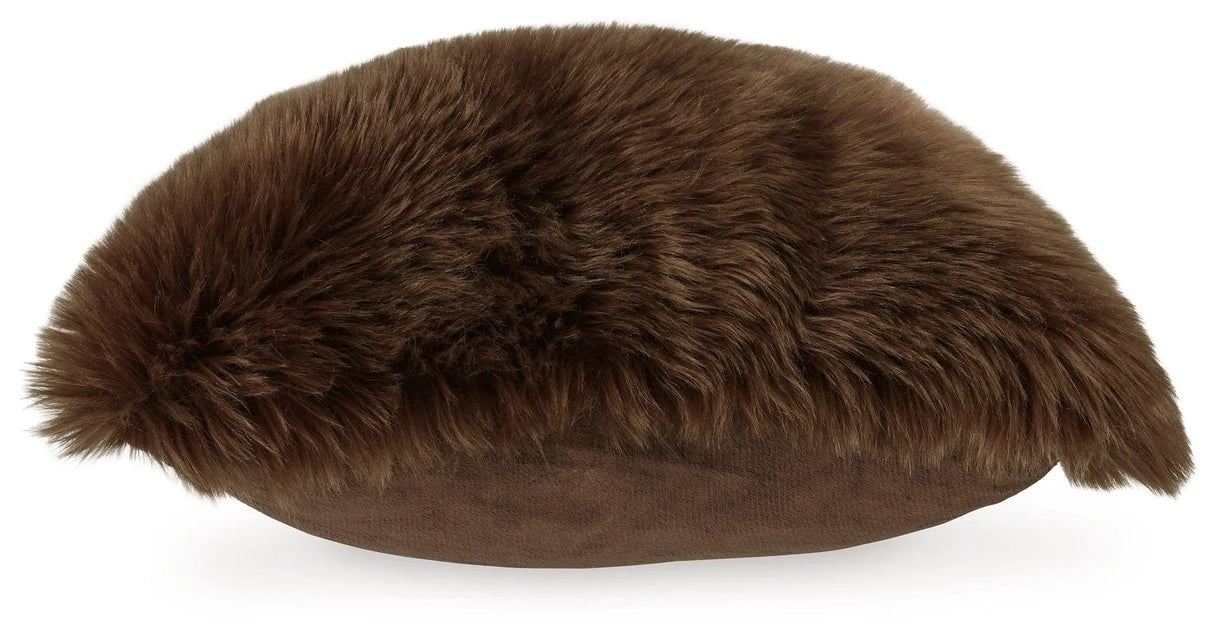 Bellethrone Brown Pillow by Ashley at Eve Furniture