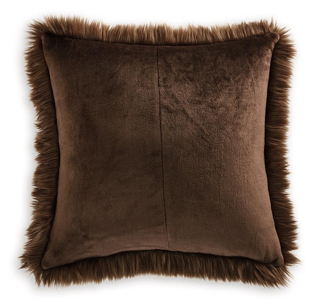 Bellethrone Brown Pillow by Ashley at Eve Furniture