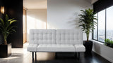 Bellevue Light Gray Futon Sofa Bed by Furniture of America at Eve Furniture