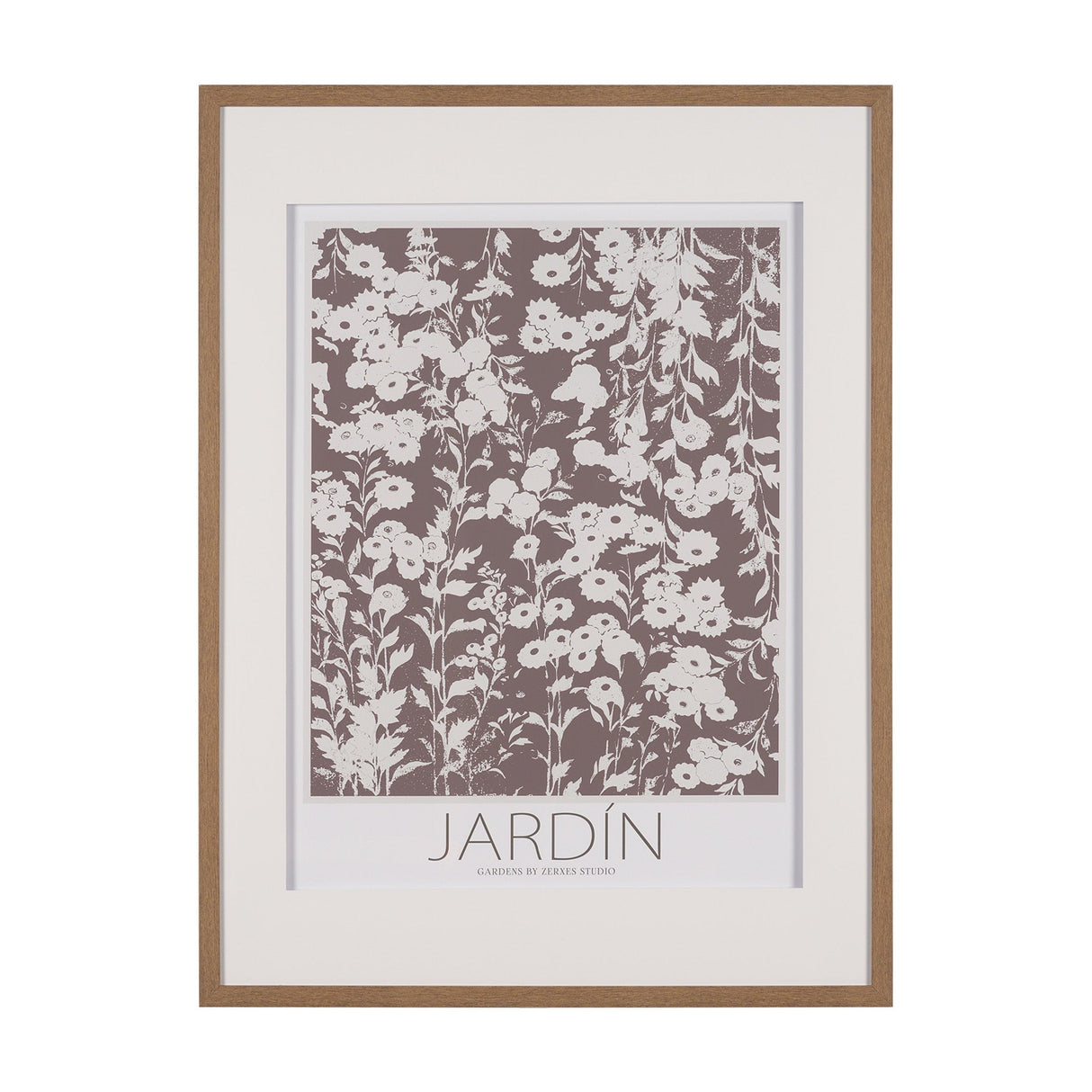 Belleza En Flores I by Mercana Studio a Framed Art Print Matted under Glass by Mercana at Eve Furniture