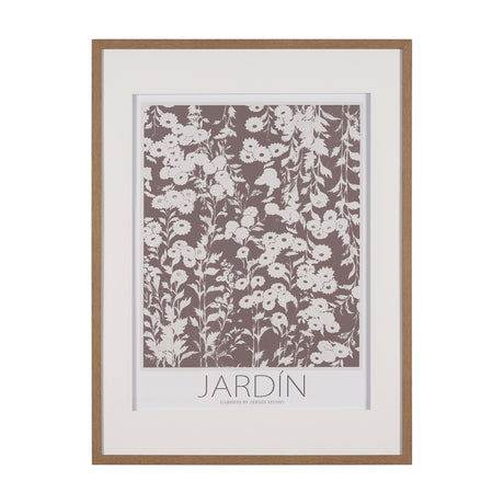 Belleza En Flores I by Mercana Studio a Framed Art Print Matted under Glass by Mercana at Eve Furniture