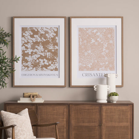 Belleza En Flores III by Mercana Studio a Framed Art Print Matted under Glass by Mercana at Eve Furniture