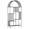 Bellford Bookcase, Black Gunmetal by Dovetail at Eve Furniture