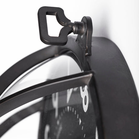 Bellmond Large Industrial Wall Clock by Mercana at Eve Furniture