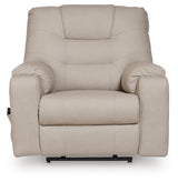 Belmone Pike Sand Power Lift Recliner by Ashley at Eve Furniture