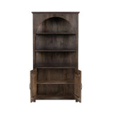 Belmont Brown Bookcase by Crestview at Eve Furniture
