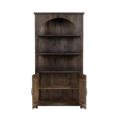 Belmont Brown Bookcase by Crestview at Eve Furniture