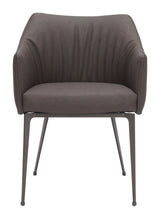 Belmont Brown Dining Chair by Zuomod at Eve Furniture