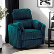 Belper Dark Teal Power Recliner by Furniture of America at Eve Furniture