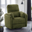 Belper Olive Green Power Recliner by Furniture of America at Eve Furniture