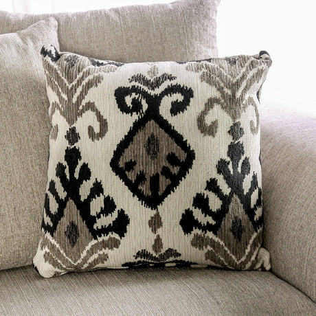 Belsize Light Taupe/Black Loveseat by Furniture of America at Eve Furniture