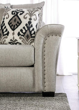Belsize Light Taupe/Black Loveseat by Furniture of America at Eve Furniture