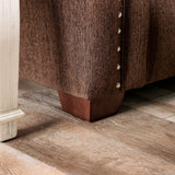 Belsize Chocolate/Tan Sofa by Furniture of America at Eve Furniture