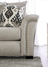 Belsize Light Taupe/Black Loveseat by Furniture of America at Eve Furniture