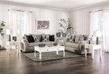 Belsize Light Taupe/Black Loveseat by Furniture of America at Eve Furniture
