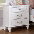 Belva White Night Stand by Furniture of America at Eve Furniture