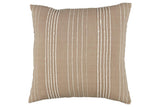 Benbert Tan/White Pillow by Ashley at Eve Furniture