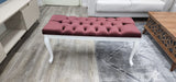 Bench With Wood Legs by Furnia at Eve Furniture
