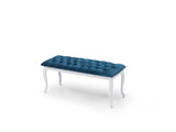 Bench With Wood Legs by Furnia at Eve Furniture