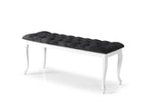 Bench With Wood Legs by Furnia at Eve Furniture