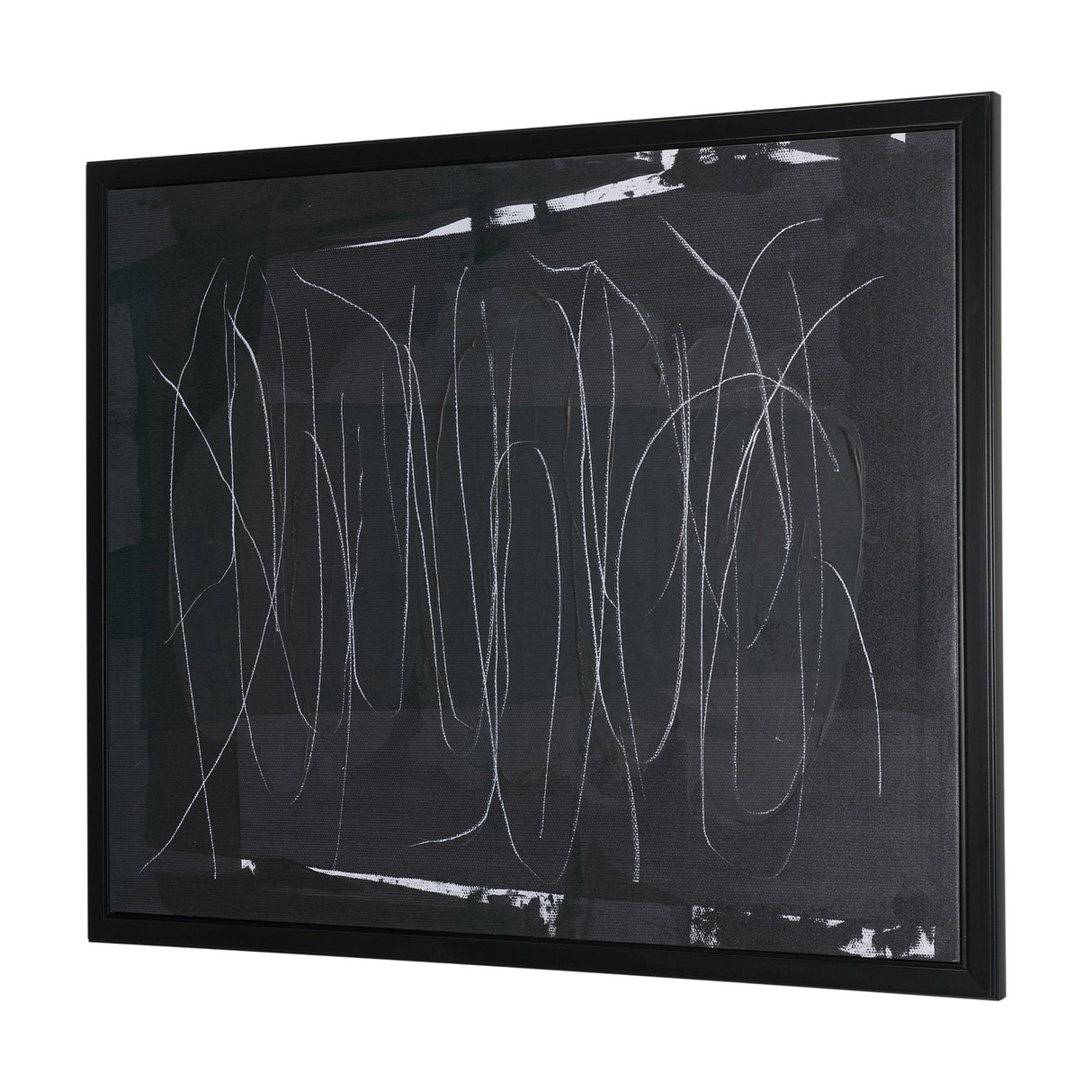 Beneath The Silence by Mercana Studio Hand-Embellished Textured Framed Canvas Artwork by Mercana at Eve Furniture