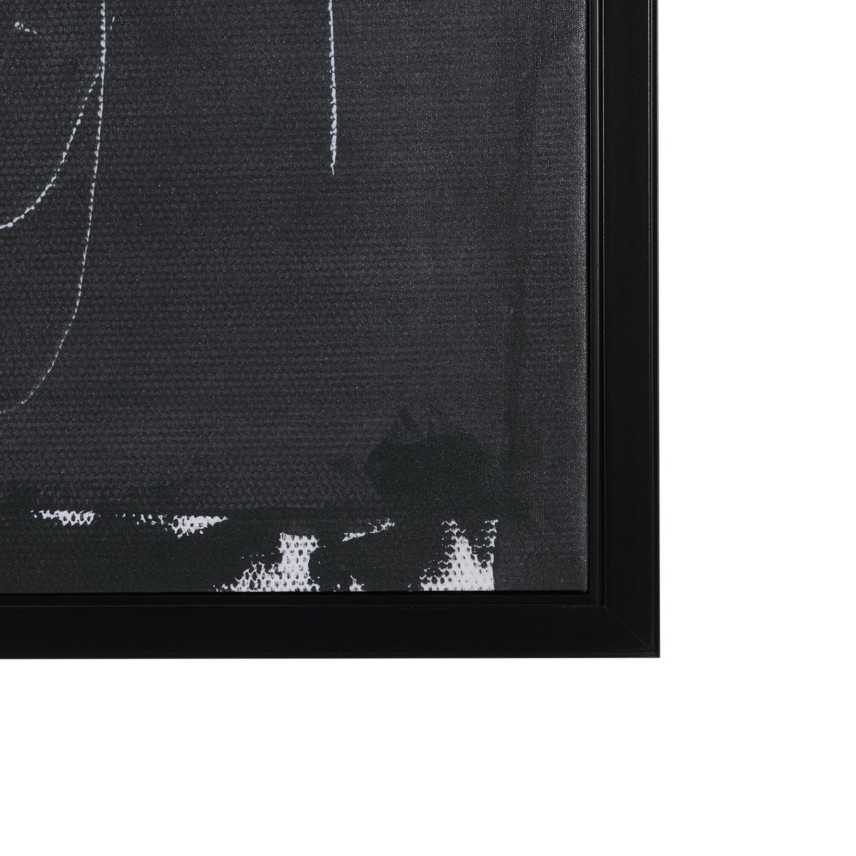 Beneath The Silence by Mercana Studio Hand-Embellished Textured Framed Canvas Artwork by Mercana at Eve Furniture