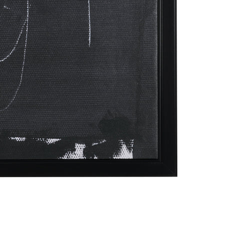 Beneath The Silence by Mercana Studio Hand-Embellished Textured Framed Canvas Artwork by Mercana at Eve Furniture