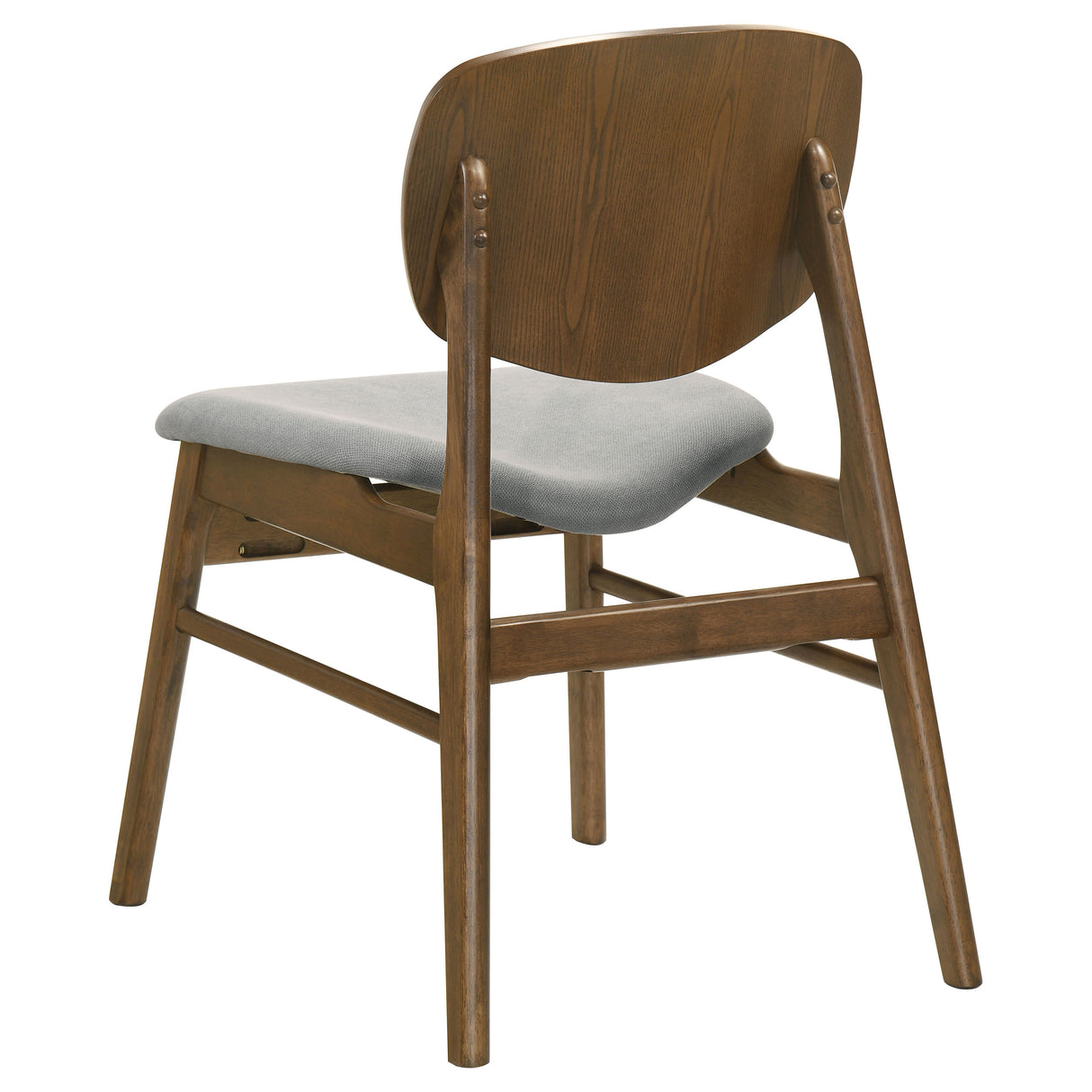Benford Dark Brown Dining Side Chair Upholstered Seat (Set of 2) by Coaster at Eve Furniture