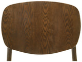 Benford Dark Brown Dining Side Chair Wood Seat (Set of 2) by Coaster at Eve Furniture
