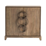 Bengal Manor Brown 3 Ring Cabinet by Crestview at Eve Furniture