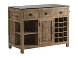 Bengal Manor Brown/Black İsland by Crestview at Eve Furniture