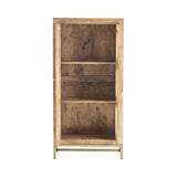 Bengal Manor Brown/Gold Cabinet by Crestview at Eve Furniture