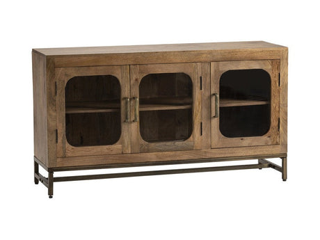 Bengal Manor Brown/Gold Sideboard by Crestview at Eve Furniture