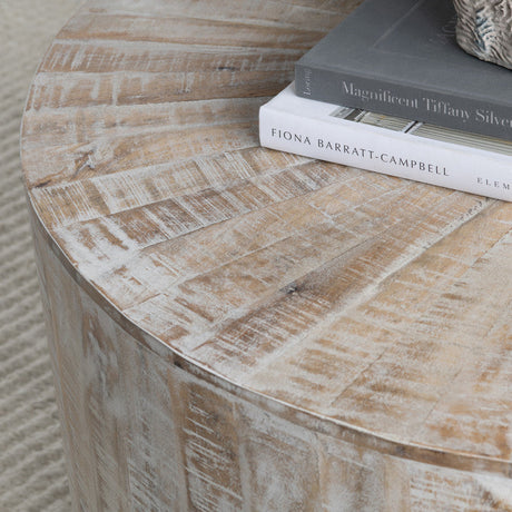Bengal Manor Brown/White Cocktail Table by Crestview at Eve Furniture