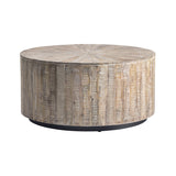 Bengal Manor Brown/White Cocktail Table by Crestview at Eve Furniture