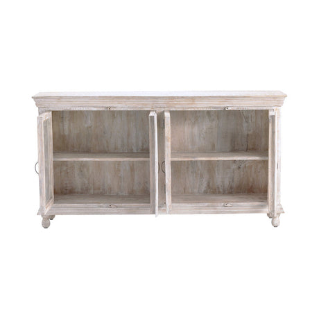 Bengal Manor White Cathedral Sideboard by Crestview at Eve Furniture