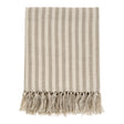 Bengal Stripe Hammam Bath Towel, Stone, Set of 2 by Mercana at Eve Furniture