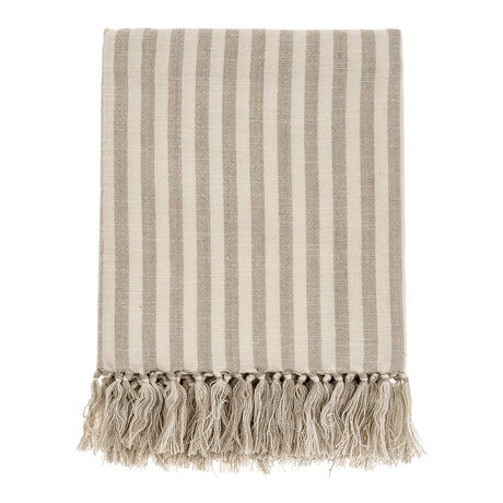Bengal Stripe Hammam Bath Towel, Stone, Set of 2 by Mercana at Eve Furniture