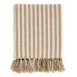 Bengal Stripe Hammam Bath Towel, Warm Sand, Set of 2 by Mercana at Eve Furniture