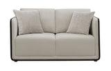 Benilde Taupe Loveseat by Furniture of America at Eve Furniture
