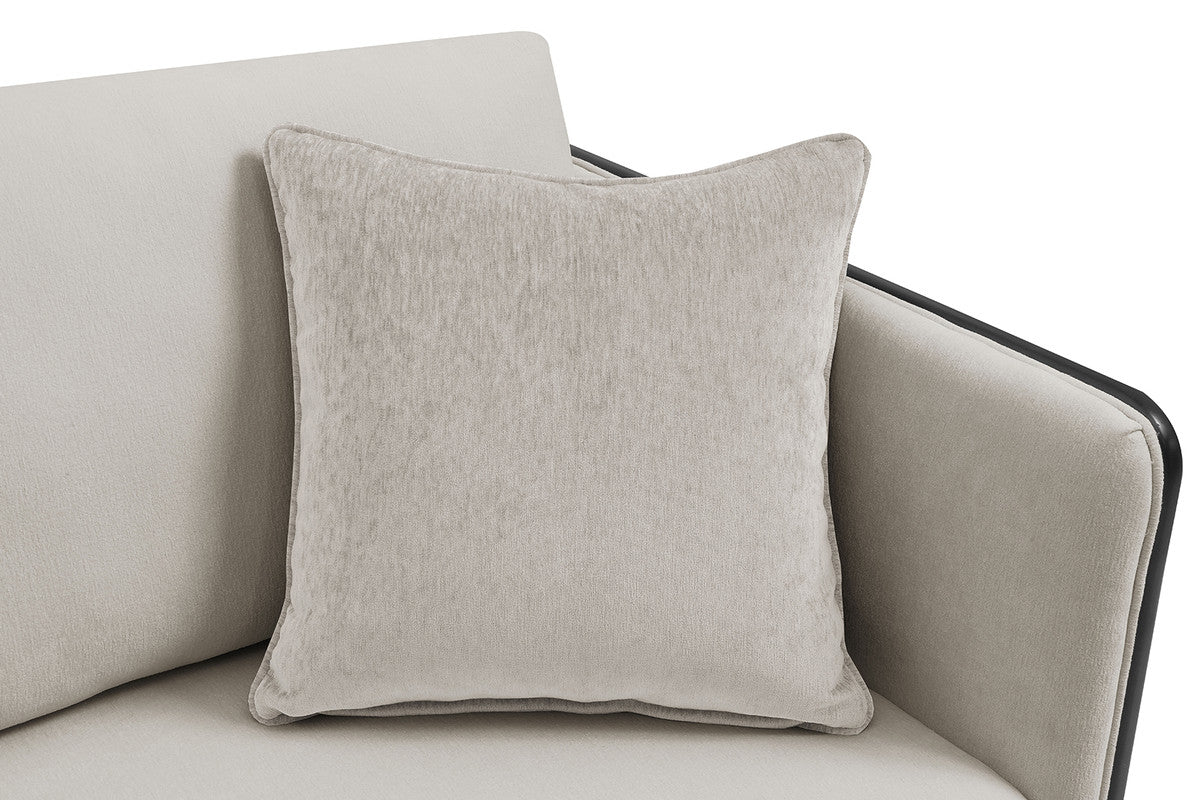 Benilde Taupe Loveseat by Furniture of America at Eve Furniture
