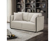 Benilde Taupe Loveseat by Furniture of America at Eve Furniture