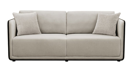 Benilde Taupe Sofa & Loveseat by Furniture of America at Eve Furniture