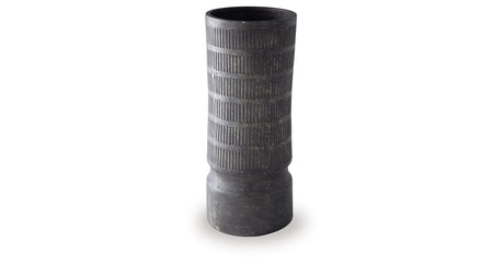 Beninworth Antique Black Vase by Ashley at Eve Furniture